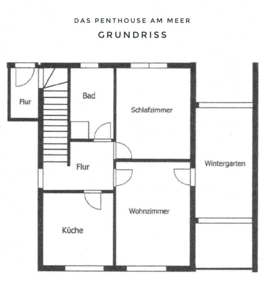 Das Penthouse Am Meer - Logenplatz An Der Foerde - Glücksburg Екстериор снимка